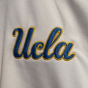 UCLA Nike White and Black Women’s Warm Up Jacket - L